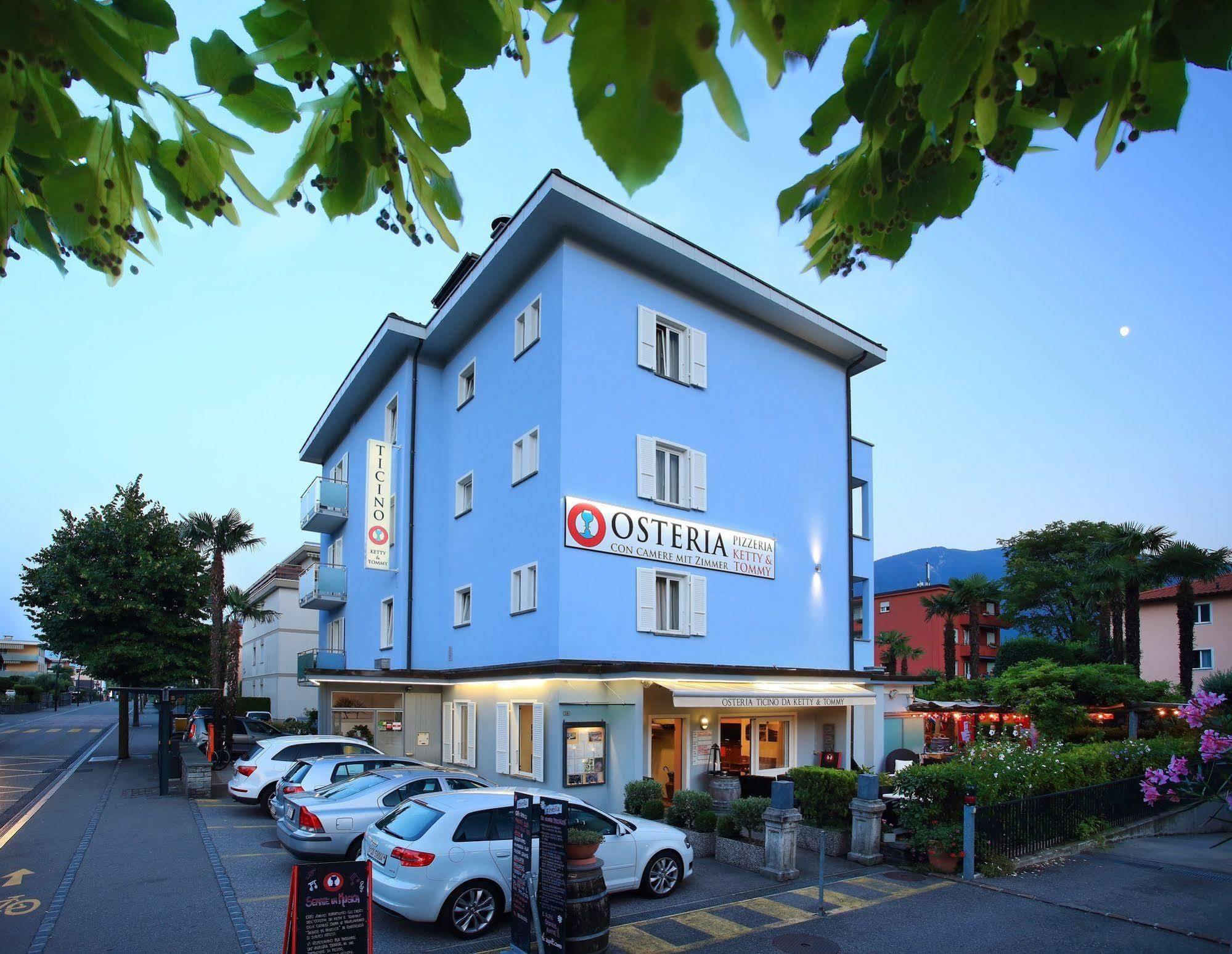 Osteria Ticino By Ketty & Tommy Otel Ascona Dış mekan fotoğraf